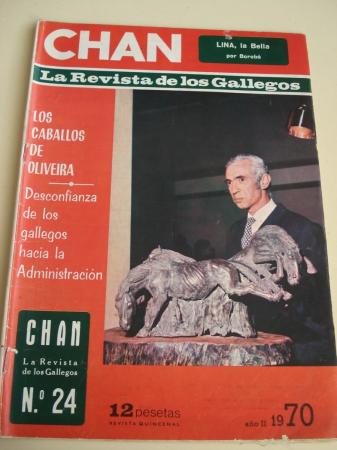 Revista CHAN. La Revista de los Gallegos. Revista Quincenal. I quincena de marzo, 1970. Ao II. N 24