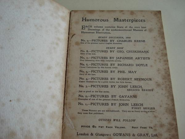 Humorous Masterpieces, N 9. Pictures by Charles Keene. (Textos en ingls-english)