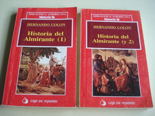 Historia del Almirante (1 y 2). 2 tomos