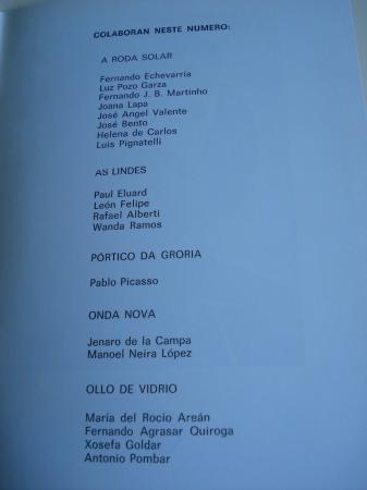 REVISTA NORDS. Poesa e Crtica. II Data. Nmero 6. Xaneiro, 1982