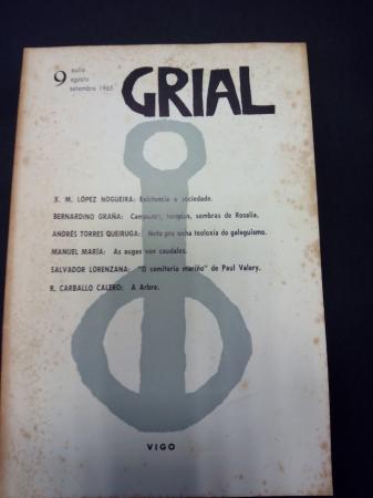 GRIAL. Revista Galega de Cultura. Nmero 9. Xullo, agosto, setembro 1965 (Relato de Manuel Mara: As augas van caudales)