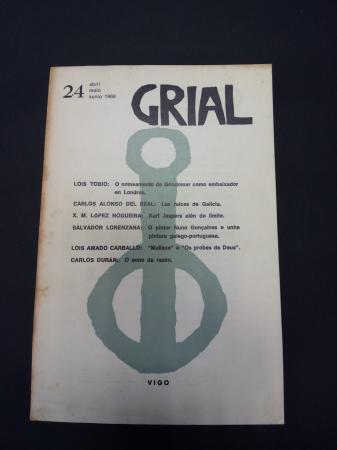 GRIAL. Revista Galega de Cultura. Nmero 24. Abril, maio, xuo, 1969 (Amado Carballo, Luis: Maliaxe - Os probes de Deus)