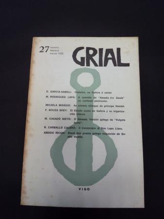 GRIAL. Revista Galega de Cultura. Nmero 27. Xaneiro, febreiro, marzo 1970