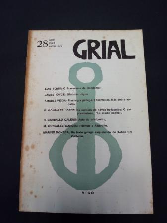 GRIAL. Revista Galega de Cultura. Nmero 28. Abril, maio, xuo, 1970