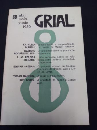 GRIAL. Revista Galega de Cultura. Nmero 68. Abril, maio, xuo, 1980 (Obra de teatro de Toms Barros: A raa e o seu bufn)