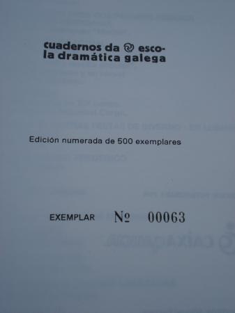 Cuadernos / cadernos da Escola Dramtica Galega. Coleccin completa (105 cadernos) - 4 tomos + Cadernos soltos