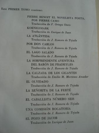 Tomo I. 11 novelas