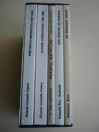 Poetas galegos da Xeracin do 27. Ricardo Carballo Calero / Carvalho Calero - Sebastin Risco - Valentn Paz Andrade. 5 libros en estoxo