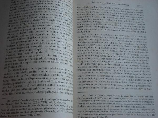 Boletn de la Real Academia Gallega. Volumen dedicado a Portugal. Nmeros 274-276. Septiembre 1943 (Sebastin Risco, Julio de Lemos, Souza Soares...)