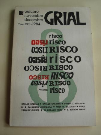 GRIAL. N86. Outubro-novembro-decembro, 1984. Vicente Risco