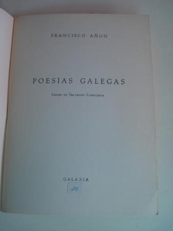 Poesas galegas (Edicin de Galaxia, Da das Letras Galegas, 1966)