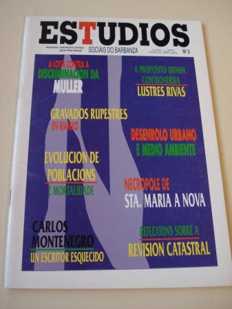 Estudios sociais do Barbanza. Revista. Nmero 3