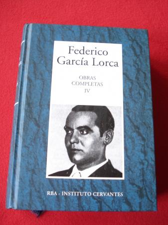 Obras completas IV. Prosa II. Correspondencia 1910-1936