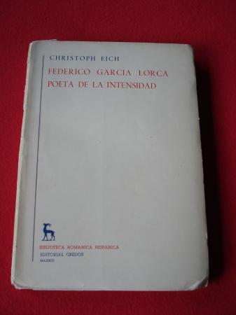 Federico Garca Lorca poeta de la intensidad