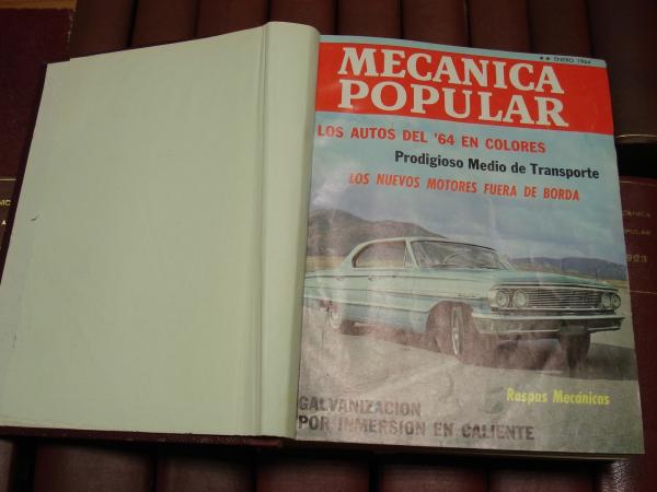 MECNICA POPULAR. Ao 1964 completo encuadernado en un tomo