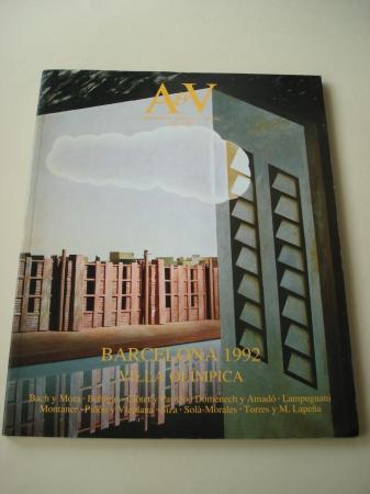 A & V Monografas de Arquitectura y Vivienda n 22. Barcelona 1992. Villa olmpica