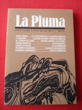LA PLUMA. Revista Cultural. 2 poca. Mayo-Junio, 1980. N 1