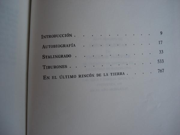Obras selectas: Stalingrado / Tiburones / En el ltimo rincn de la Tierra