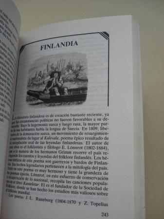 Historia y antologa de la literatura infantil universal. TOMO I