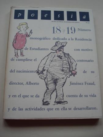 POESA. Revista ilustrada de informacin potica. N 18 y 19. Monogrfico dedicado a la Residencia de Estudiantes