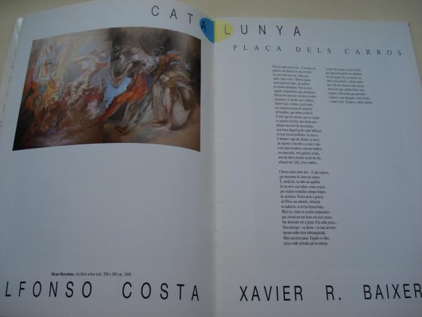 MUNDOS. ARTE - POESA. Catlogo exposicin Casa da Parra, Santiago de Compostela, xui-xullo,1989. 