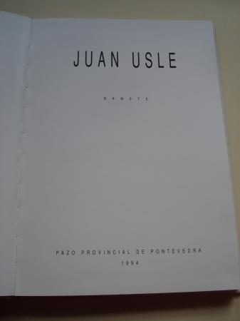 JUAN USLE. `NAMSTE. Catlogo Exposicin Pazo Provincial de Pontevedra, 1994 