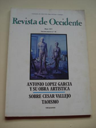 REVISTA DE OCCIDENTE. Mayo, 1977. Tercera poca n 19