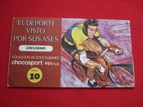 lbum de cromos EL DEPORTE VISTO POR SUS ASES - CICLISMO - LBUM 10