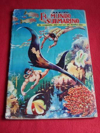 lbum de cromos EL MUNDO SUBMARINO