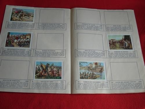 lbum de cromos GUERRAS DE ESPAA