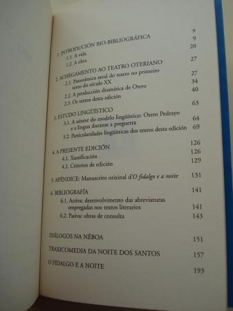 O fidalgo e o teatro. Tres textos dramticos de Ramn Otero Pedrayo (Dilogos na nboa / Traxicomedia da noite dos Santos / O fidalgo e a noite)