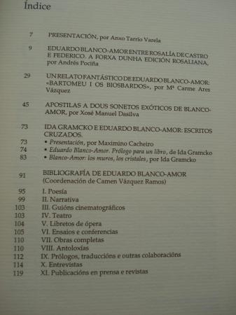 Eduardo Blanco-Amor. Da das Letras Galegas 1993