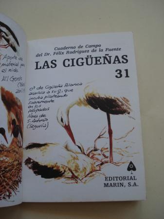 Las cigeas. Cuadernos de campo, n 31