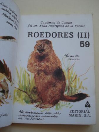 Roedores (II). Cuadernos de campo, n 59