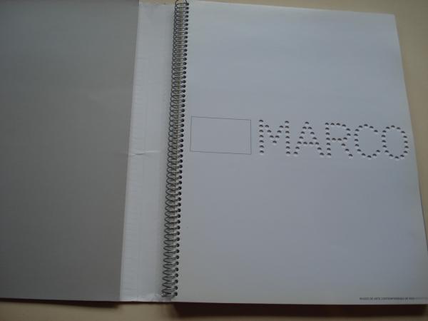 MARCO. Museo de Arte Contempornea de Vigo. Memoria de Actividade 2002-2003