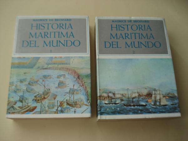 Historia Martima del mundo. 2 tomos