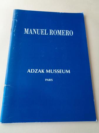 MANUEL ROMERO. Catlogo ADZAK MUSSEUM, Pars
