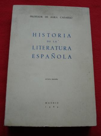 Historia de la Literatura Espaola