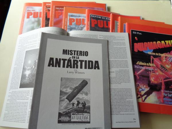 PULPMAGAZINE. Coleccin completa: Nmeros 0 a 8 + Nmero Extraordinario + 7 suplementos