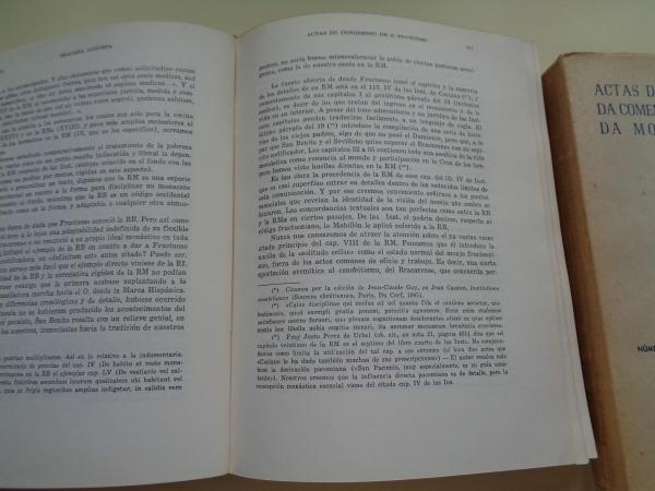 BRACARA AUGUSTA. Janeiro-Dezembro 1967. 2 tomos. Actas do Cogresso de Estudos da Comemorao de XII Centenrio da morte de S. Frutuoso