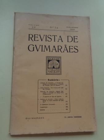 REVISTA DE GUIMARES. Julho - Dezembro 1945 (Vol. LV - Nmeros 3 -4)