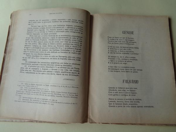 BRACARA AUGUSTA. Revista Cultural da Cmara Municipal de Braga. Fevereiro 1951. (Vol. II - N 4 (17))