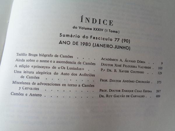 BRACARA AUGUSTA. Revista Cultural da Cmara Municipal de Braga. Janeiro - Junho 1980. (Vol. XXXIV - N 77 (90))