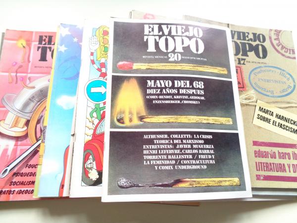 EL VIEJO TOPO. Revista mensual. Nmeros 17 a 30 y nmero 33