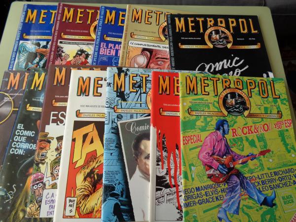 Revista METROPOL. Coleccin completa, 12 nmeros