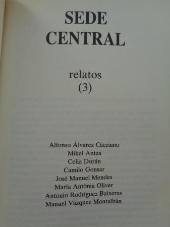 Sede Central Relatos 3 