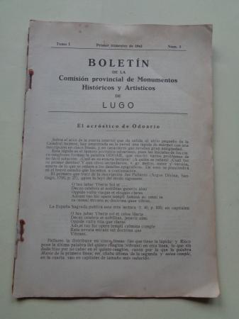 Boletn de la Comisin Provincial de Monumentos Histricos y Artsticos de Lugo. N 5, Primer trimestre de 1943