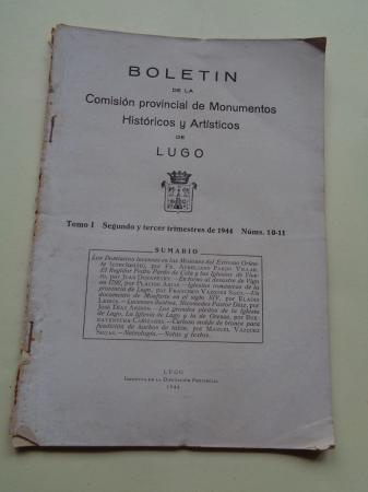 Boletn de la Comisin Provincial de Monumentos Histricos y Artsticos de Lugo. Nmeros 10-11, Segundo y tercer trimestre de 1944