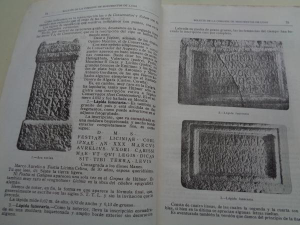 Boletn de la Comisin Provincial de Monumentos Histricos y Artsticos de Lugo. Nmeros 25 y 26, Primer y segundo trimestre de 1948