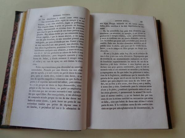 Curso de Economa Poltica. Ao escolar de 1836-1837 (Traduccin de Pedro de Madrazo)